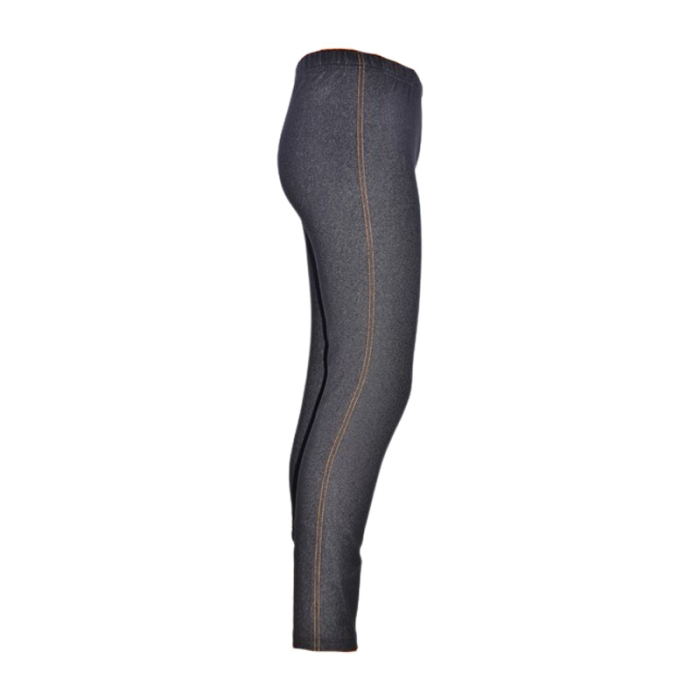 Colanti tip jeans, usor imblaniti, pentru fete, Atut 0500G-98, Gri [2]