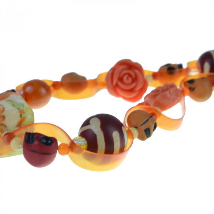 Colier din margele pentru dama Mini junior GB-13, Multicolor [2]