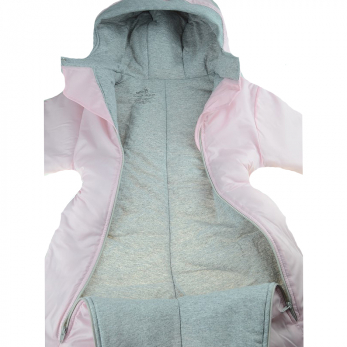 Combinezon de iarna pentru fete Pifou 611827-76-82-cm, Roz [2]