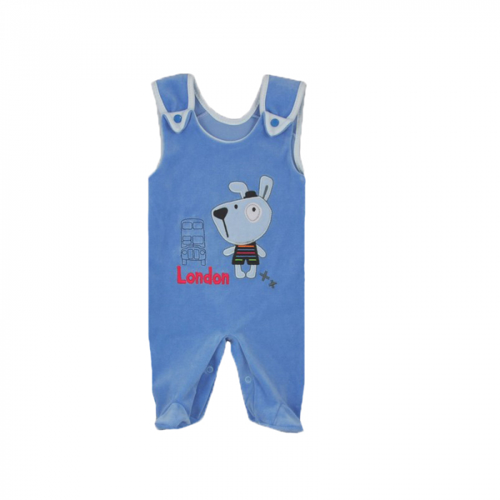 Compleu 2 piese pentru baieti Koala Swiata 05-087A-68-cm, Albastru [2]