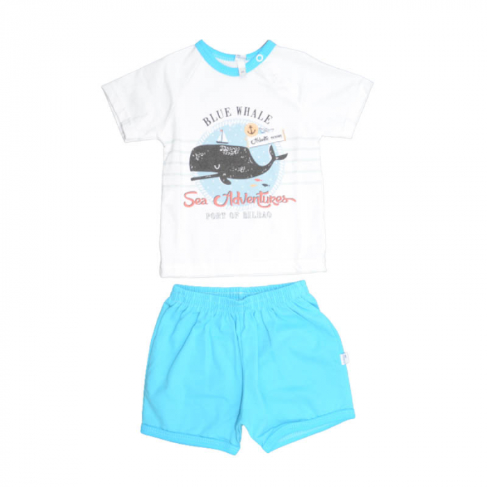 Compleu 2 piese pentru baieti Koala Moby Dick 04-964, Turcoaz [3]