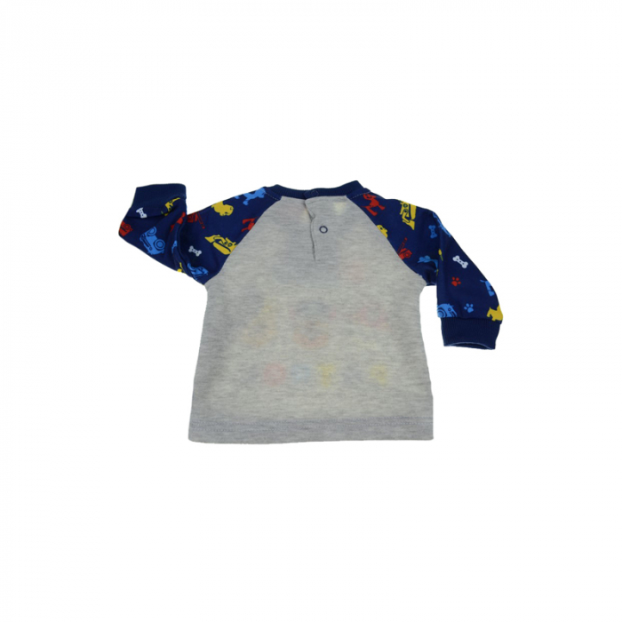Compleu 2 piese bluza si pantaloni pentru baieti E Plus M Paw Patrol 65-62B-62-cm, Bleumarin [2]