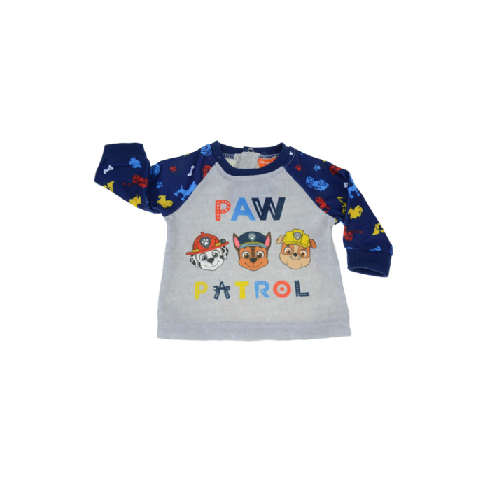 Compleu 2 piese bluza si pantaloni pentru baieti E Plus M Paw Patrol 65-62B-62-cm, Bleumarin [5]
