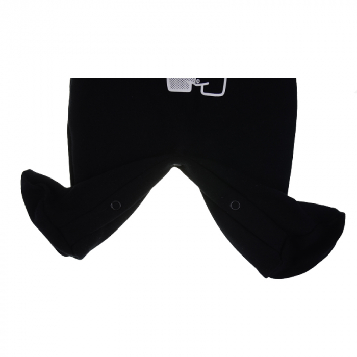 Compleu 2 piese salopeta si bluza pentru baieti Koala 06-615, Negru [5]