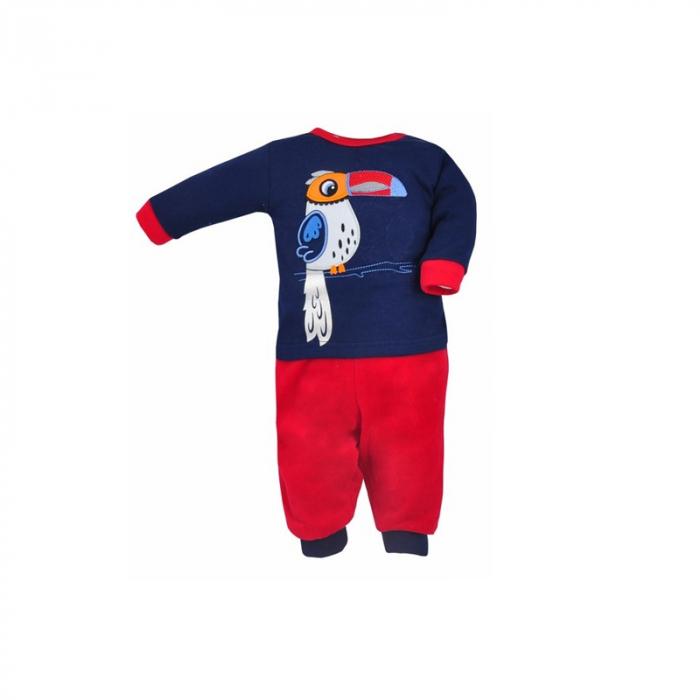 Compleu 2 piese bluza si pantaloni pentru baieti Koala Bali 3043-B-80, Bleumarin [1]