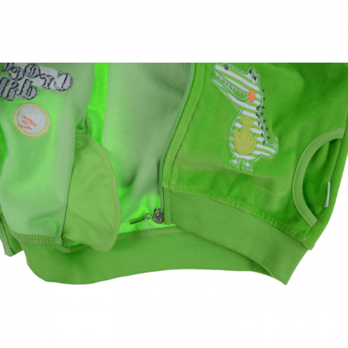 Compleu 2 piese hanorac si pantaloni pentru baieti Mini Junior KLZD-4, Verde [4]