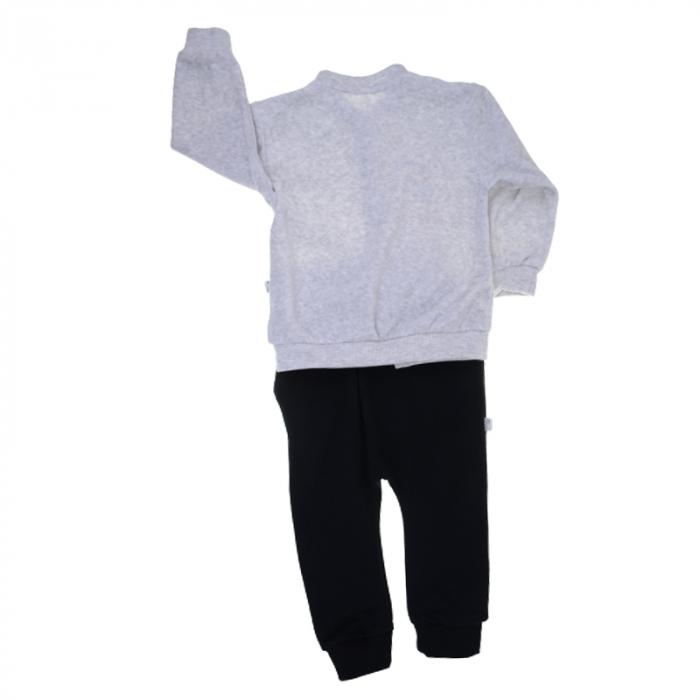 Compleu 2 piese bluza si pantaloni pentru baieti Koala KLZD-4, Gri [2]
