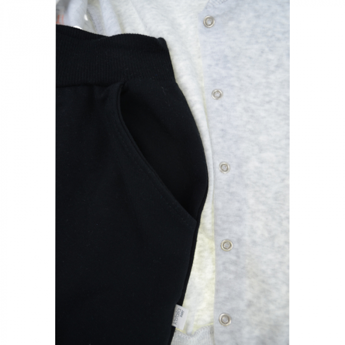 Compleu 2 piese bluza si pantaloni pentru baieti Koala KLZD-4, Gri [3]