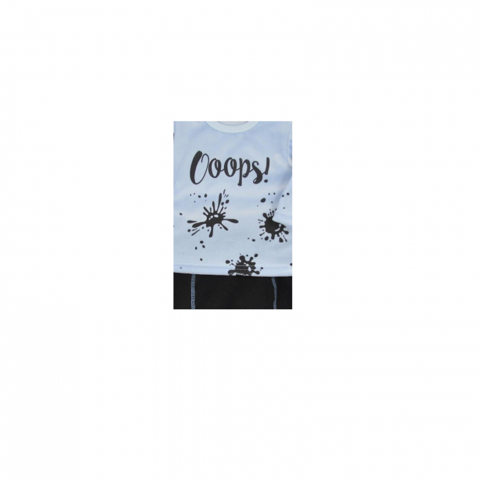 Compleu 2 piese bluza si pantaloni pentru baieti Koala Oops 07-798A_86 cm, Albastru [2]