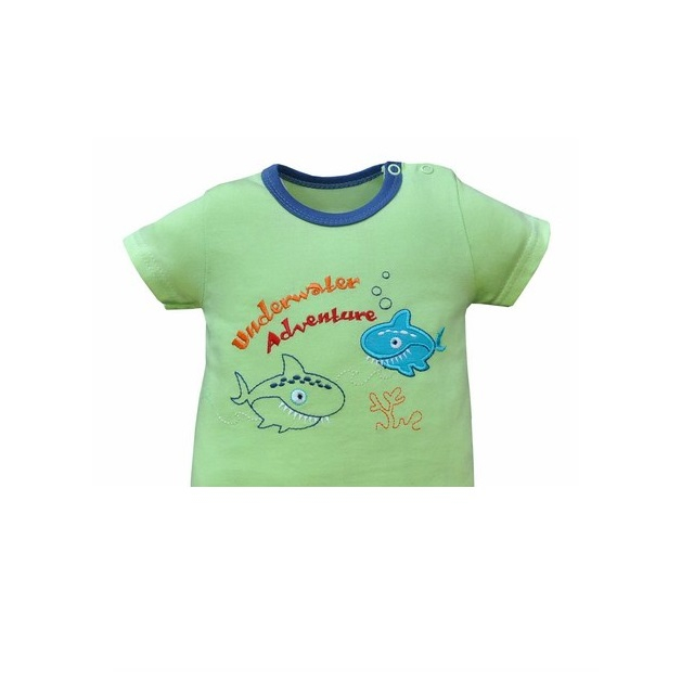 Compleu 2 piese de vara pentru baieti Koala Nemo 03-680V_74 cm, Verde [2]