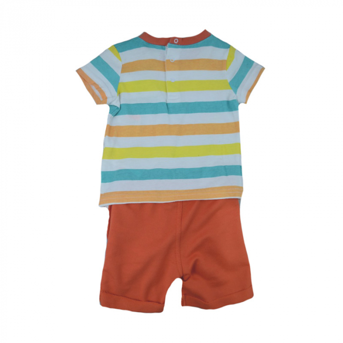 Compleu 2 piese de vara pentru baieti Disney EP0092P_67 cm, Portocaliu [2]