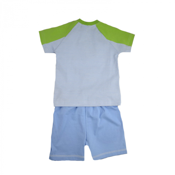 Compleu 2 piese de vara pentru baieti Koala 03-128_68 cm, Albastru [2]