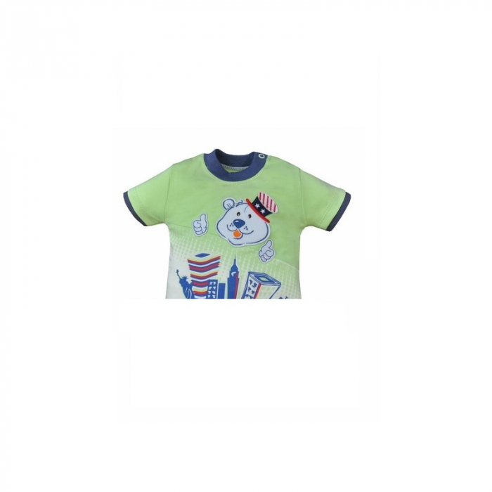 Compleu 2 piese de vara pentru baieti Koala Dyzio 1987V_86 cm, Verde [2]