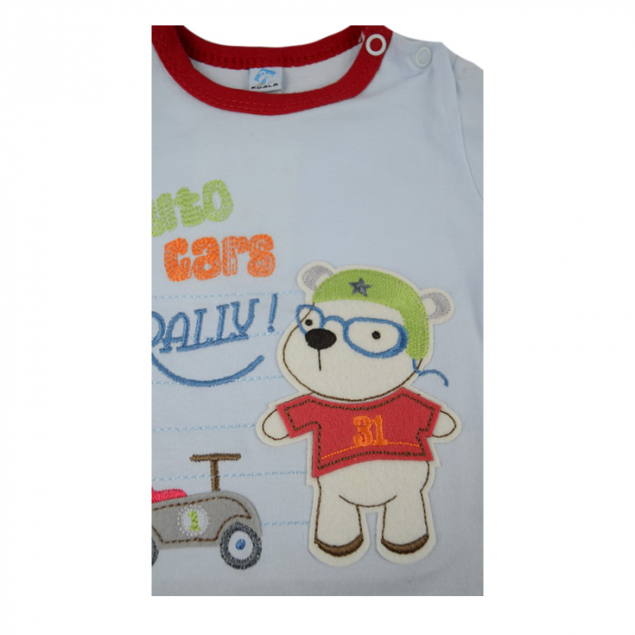 Compleu 2 piese de vara pentru baieti Koala Formula 04-036_62 cm, Albastru [3]