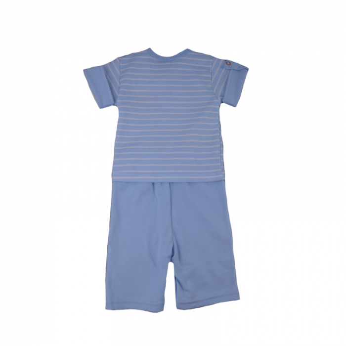 Compleu 2 piese de vara pentru baieti Koala Skater 2454A_62 cm, Albastru [2]