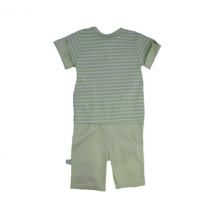 Compleu 2 piese de vara pentru baieti Koala Skater 2456_74 cm, Verde [2]
