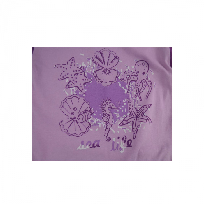 Compleu 2 piese de vara pentru fete Marcinkowski 38-86M_86 cm, Mov [3]
