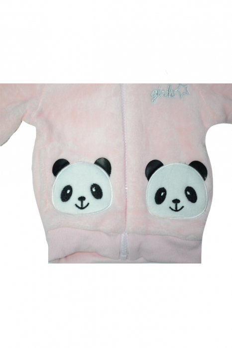 Compleu 2 piese pentru fete Happy House HH79-R-92, Roz [4]