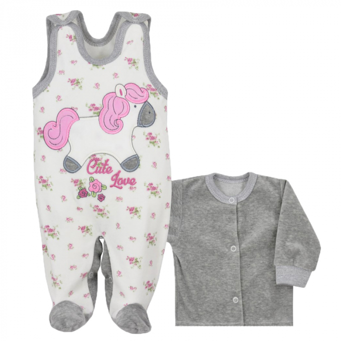 Compleu 2 piese pentru fete Koala Zabawka 05-322G-68-cm, Multicolor [2]