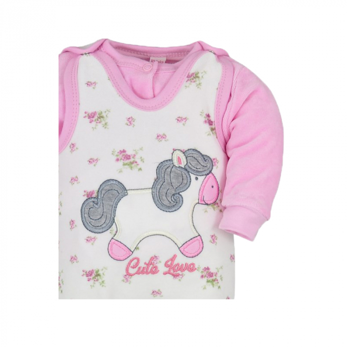 Compleu 2 piese pentru fete Koala Zabawka 05-320R-62-cm, Multicolor [3]