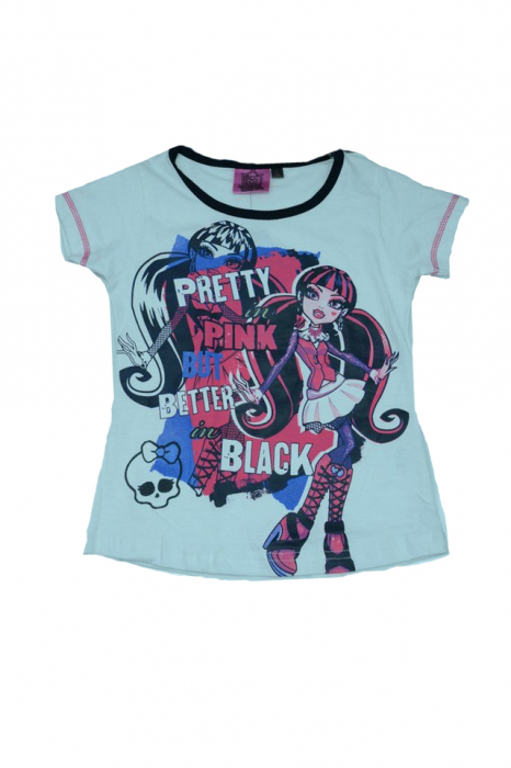 Compleu 2 piese pentru fete Setino Monster 830-125A1-116, Alb [5]