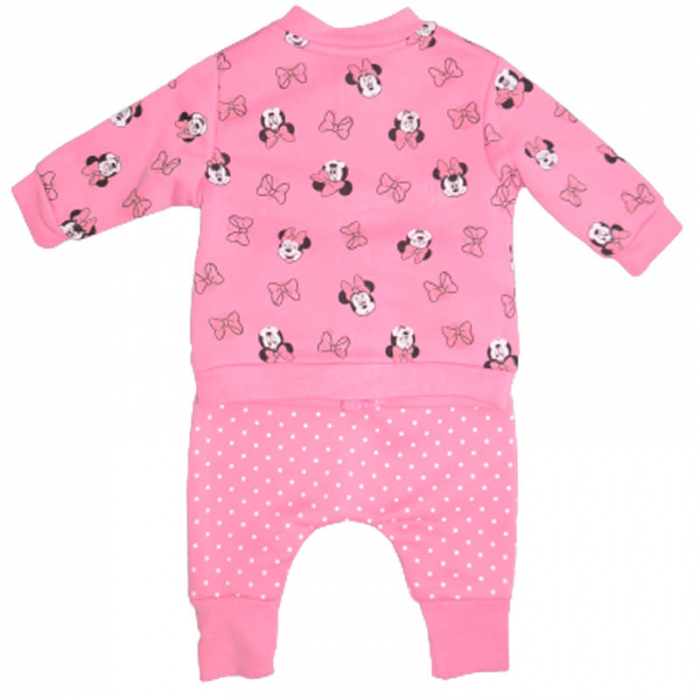 Compleu 2 piese hanorac si pantaloni pentru fete E Plus M EPM5432, Roz [2]