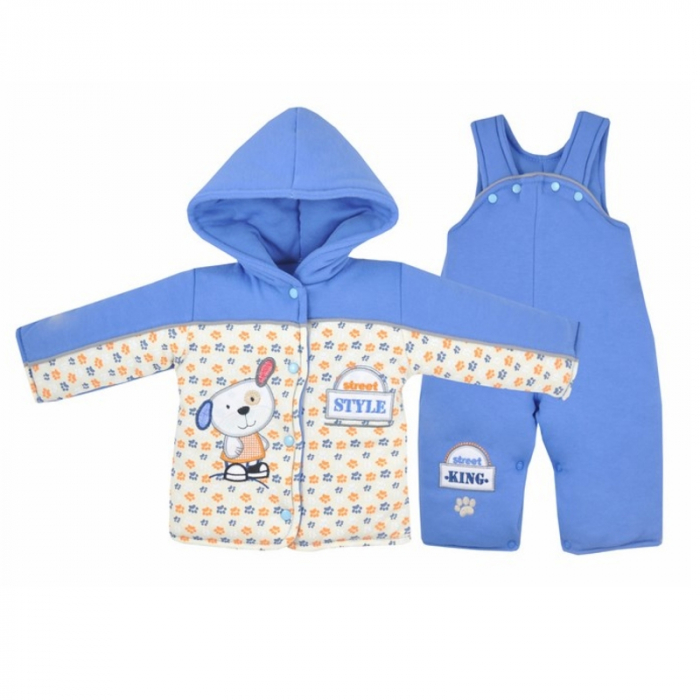 Compleu 2 piese iarna baieti Koala Ciapek 2574-C-74, Multicolor [2]