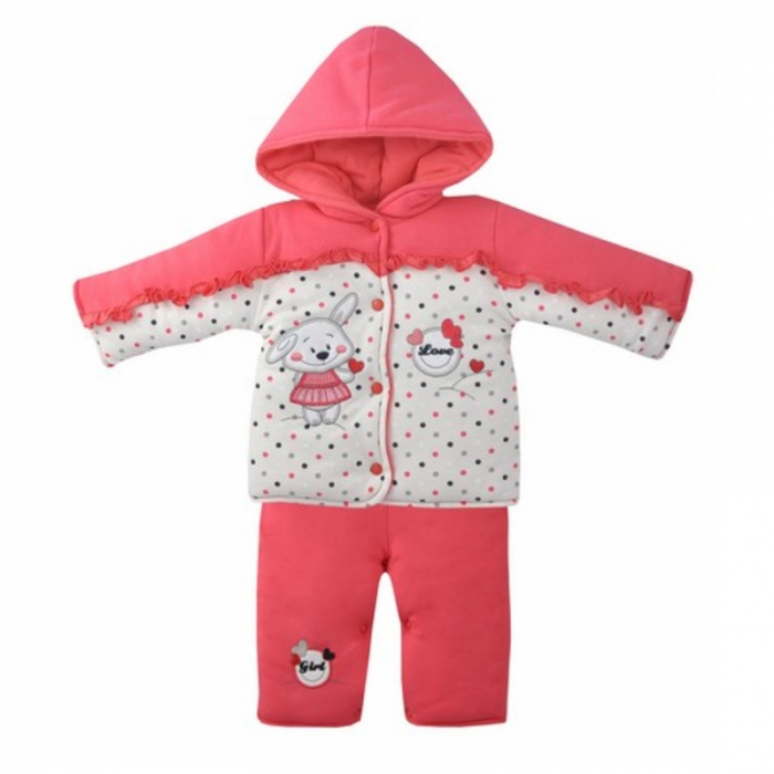Compleu 2 piese iarna fete Koala Emma 2540-RO-62, Multicolor [2]