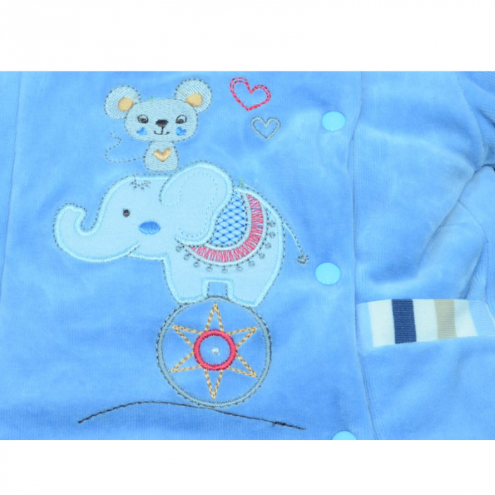 Compleu 2 piese iarna pentru baieti Koala Circus 04-510A-62-cm, Albastru [3]
