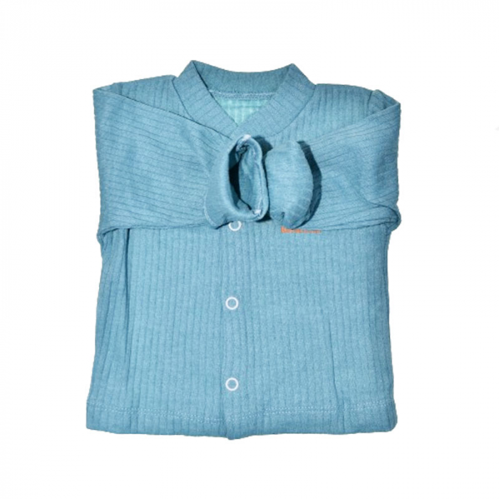 Compleu 2 piese pantaloni si bluza pentru baieti Mini Junior CMPMJ-115-3, Verde [3]