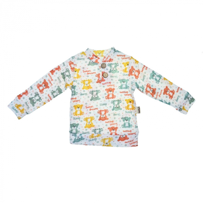 Compleu 2 piese pantaloni si bluza pentru baieti Mini Junior CMPMJ-2, Galben [3]