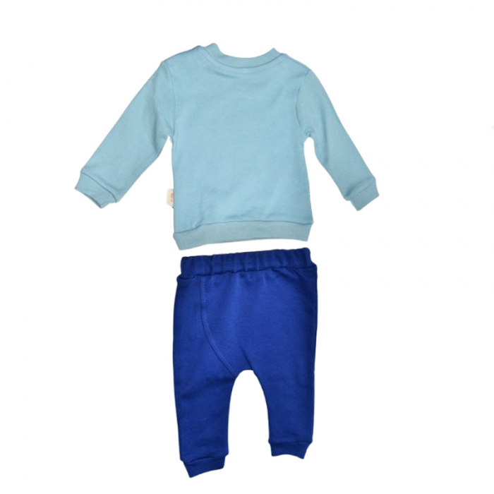 Compleu 2 piese pantaloni si bluza pentru baieti Mini Junior SETMJ-24, Multicolor [2]