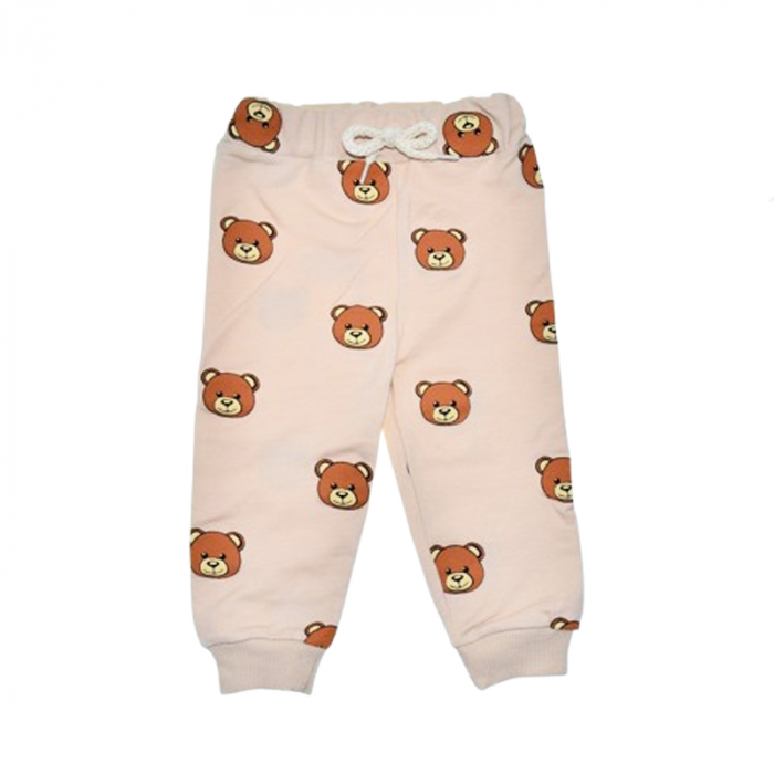 Compleu 2 piese pantaloni si bluza pentru baieti Mini Junior SETMJ-29, Crem [3]