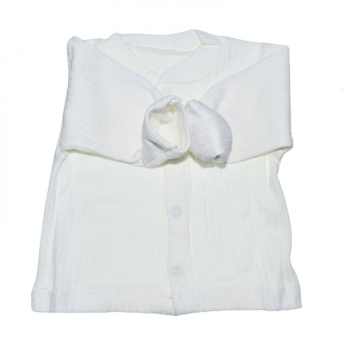 Compleu 2 piese pantaloni si bluza pentru baieti Mini Junior CMPMJ-115-1, Alb [3]