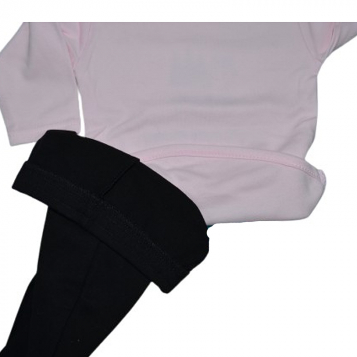 Compleu 2 piese pantaloni si bluza pentru fete Koala 07-771R, Roz [3]