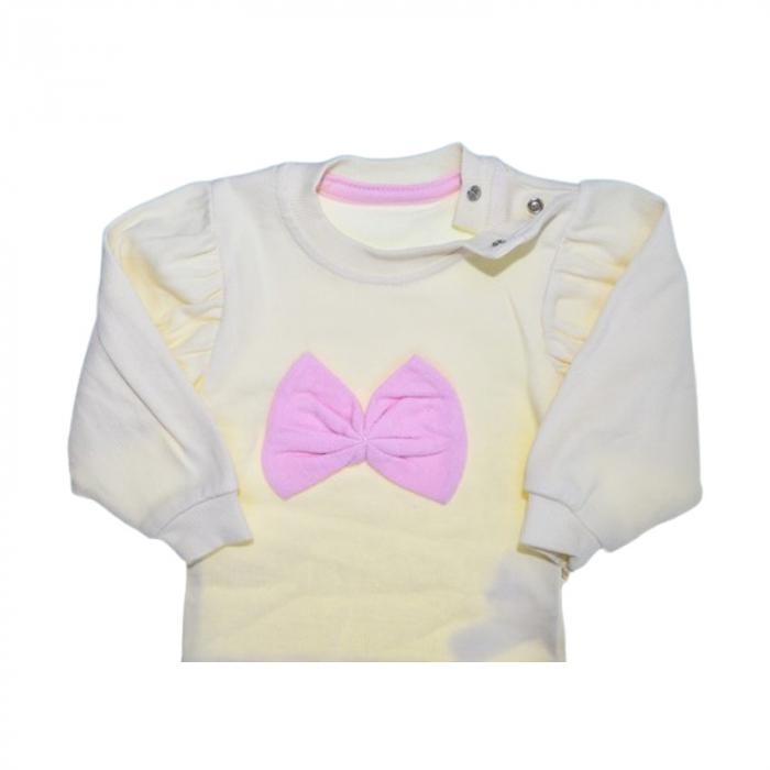 Compleu 2 piese, pantaloni si bluza, pentru fete, Mini Junior 2434M2, Multicolor [3]