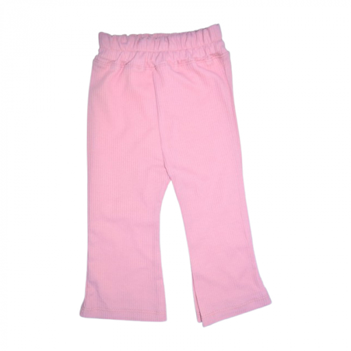 Compleu 2 piese, pantaloni si bluza pentru fete, Mini Junior 9164FR, Roz [4]