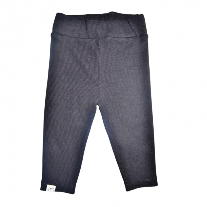 Compleu 2 piese, pantaloni si bluza pentru fete, Mini Junior 9193FN, Negru [4]