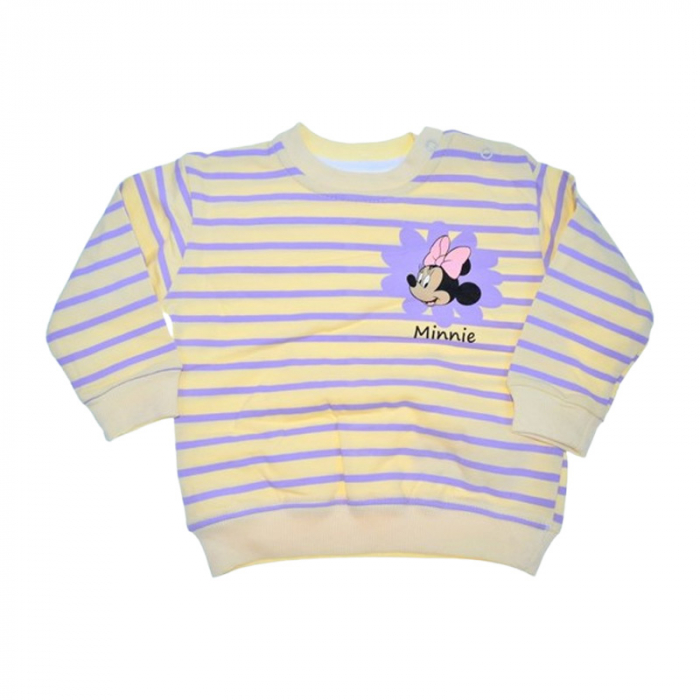 Compleu 2 piese pantaloni si bluza, pentru fete, Mini Junior 9556M, Mov [3]