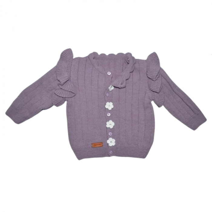 Compleu 2 piese pantaloni si bluza pentru fete Mini Junior CMP-1108, Mov [3]