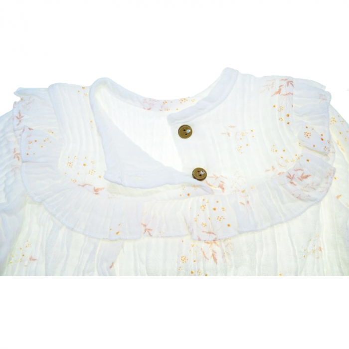 Compleu 2 piese pantaloni si bluza pentru fete Mini Junior COMP-786, Roz [3]