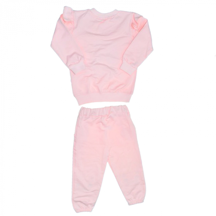 Compleu 2 piese pantaloni si bluza pentru fete Mini Junior COMP-MJ14, Roz [2]