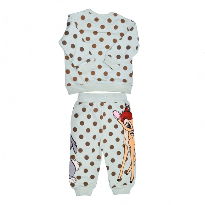 Compleu 2 piese pantaloni si bluza pentru fete Mini Junior COMP-MJ6, Verde [2]