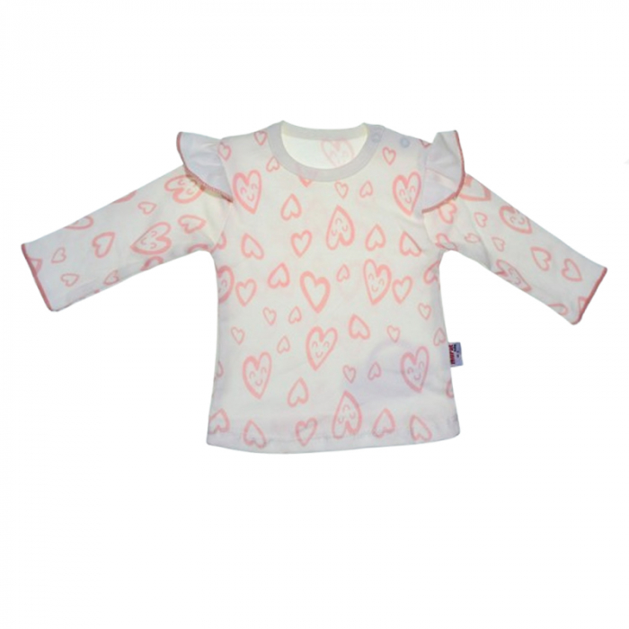Compleu 2 piese pantaloni si bluza pentru fete Mini Junior SETMJ-38, Roz [4]