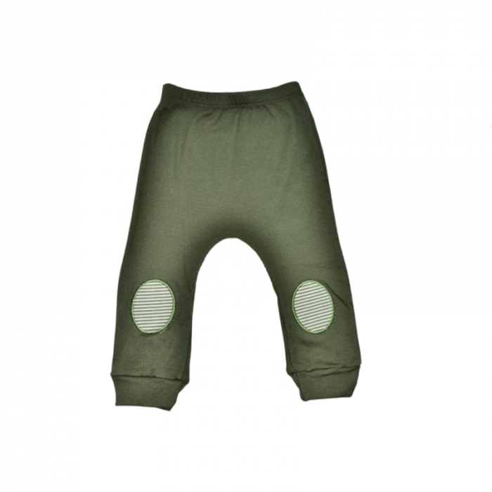 Compleu 2 piese pantaloni si body pentru baieti Mini Junior SETMJ-22, Verde [3]