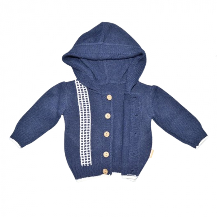 Compleu 2 piese pantaloni si cardigan pentru baieti Mini Junior CMP-MJA, Bleumarin [4]