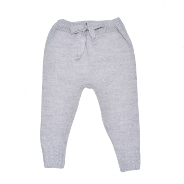 Compleu 2 piese pantaloni si cardigan pentru baieti Mini Junior SETMJ-36, Gri [3]