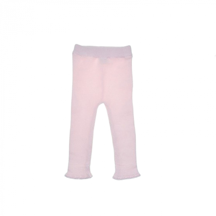 Compleu 2 piese pantaloni si cardigan pentru fete Mini Junior SETMJ-33, Roz [3]
