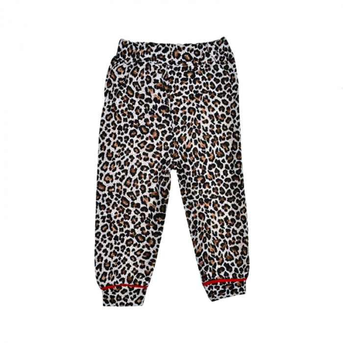 Compleu 2 piese pantaloni si cardigan pentru fete Mini Junior SETMJ-40, Negru [3]