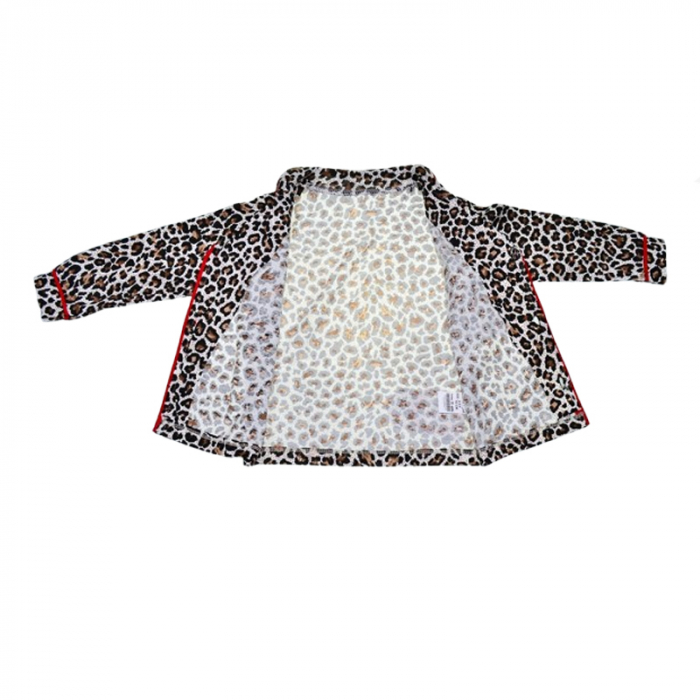 Compleu 2 piese pantaloni si cardigan pentru fete Mini Junior SETMJ-40, Negru [5]